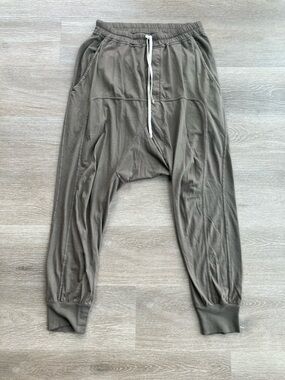 Rick Owens Prisoner Pants - Dust - XS